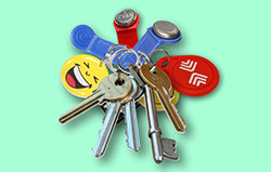 Изготовление ключей, дубликат магнитных ключей Дом.ру метро Академическая